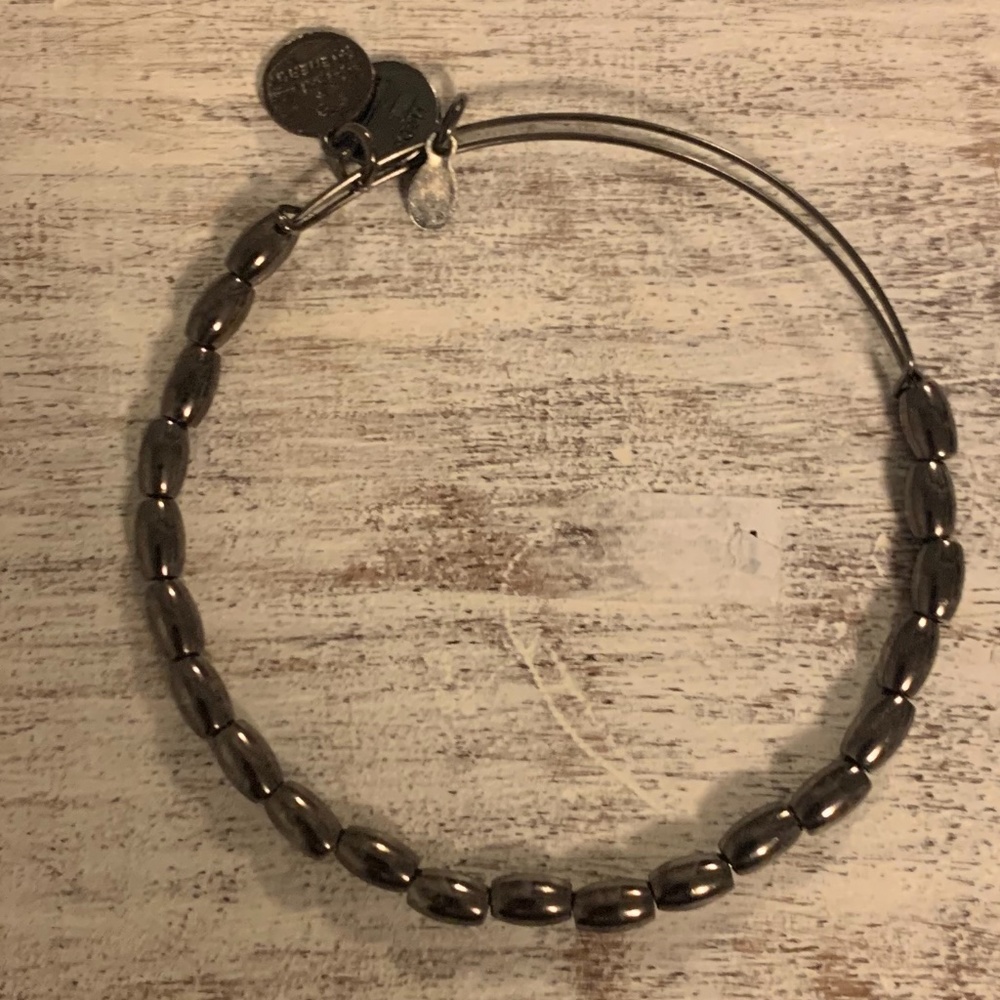 Charcoal Grey Alex and Ani Bracelet